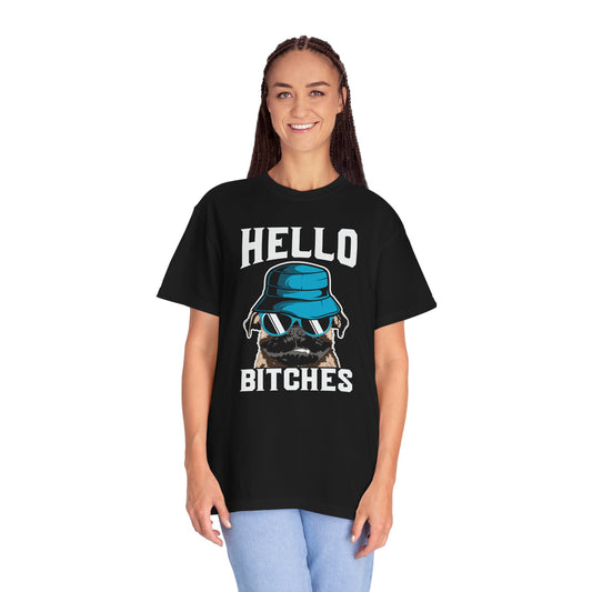 Hello Bitches™ Funny Pug Shirt