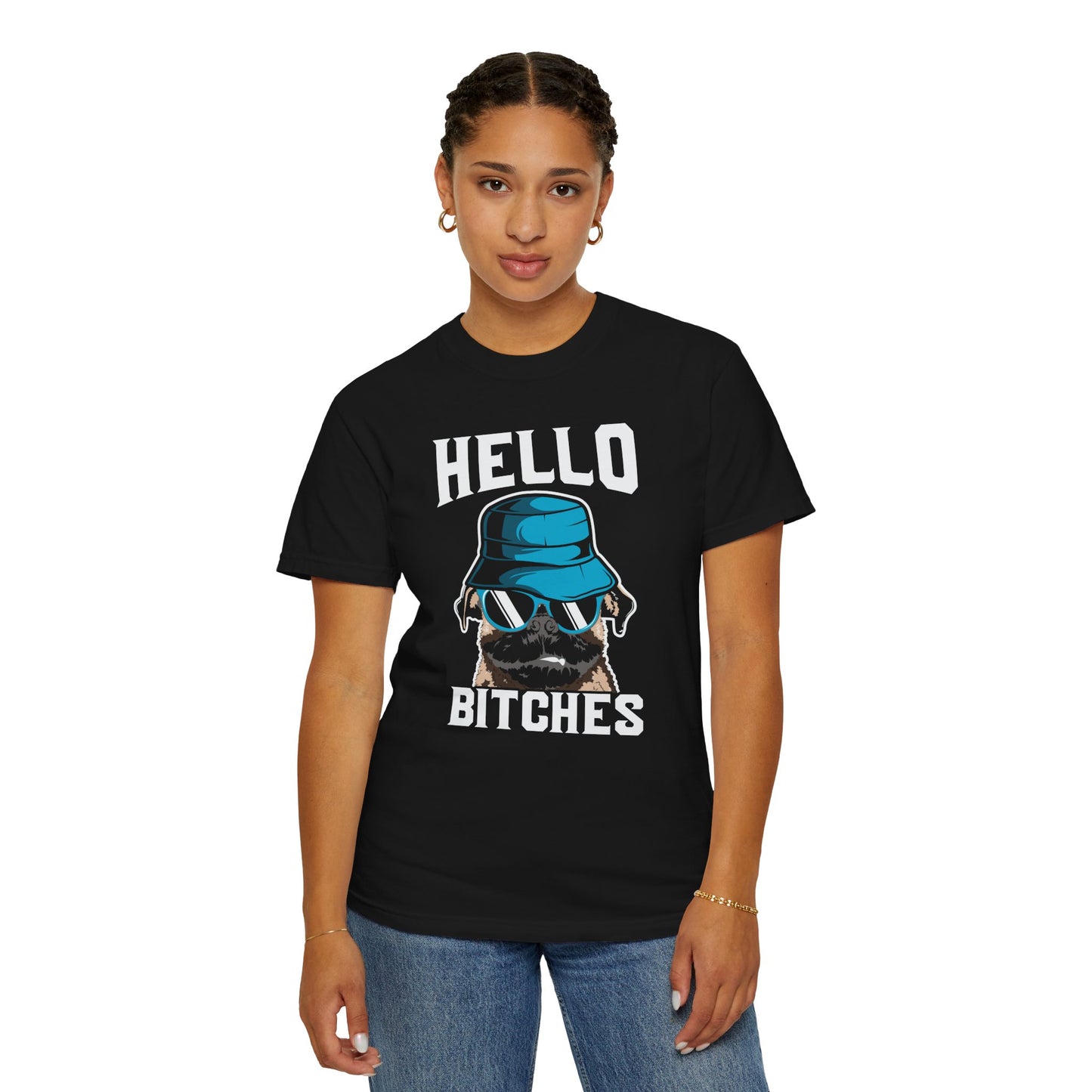 Hello Bitches™ Funny Pug Shirt