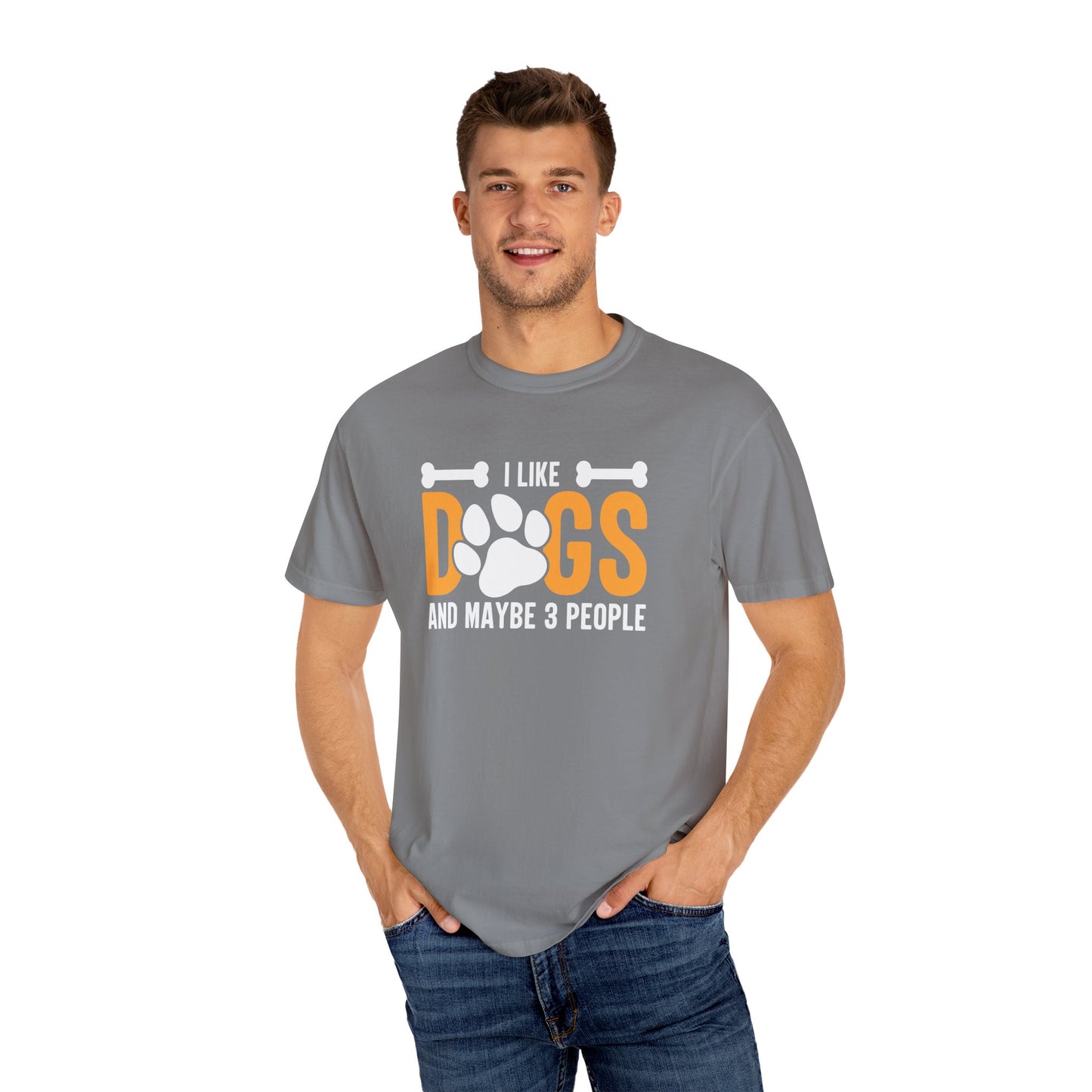 I Like Dogs and Maybe 3 People T-Shirt