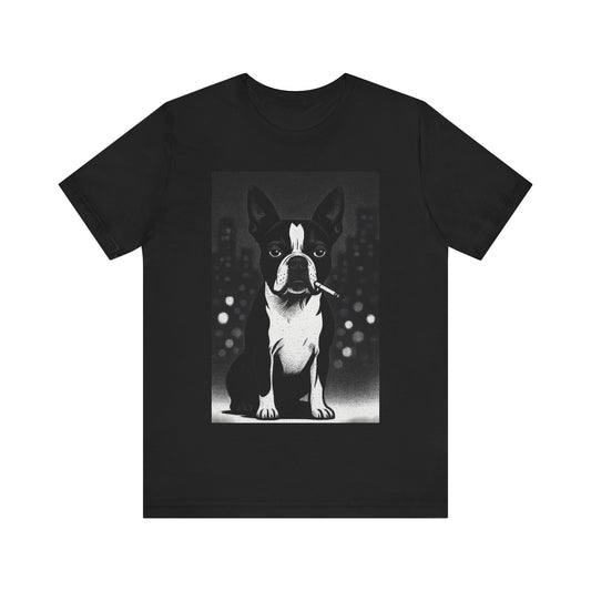 Rebel Boston Terrier Tee