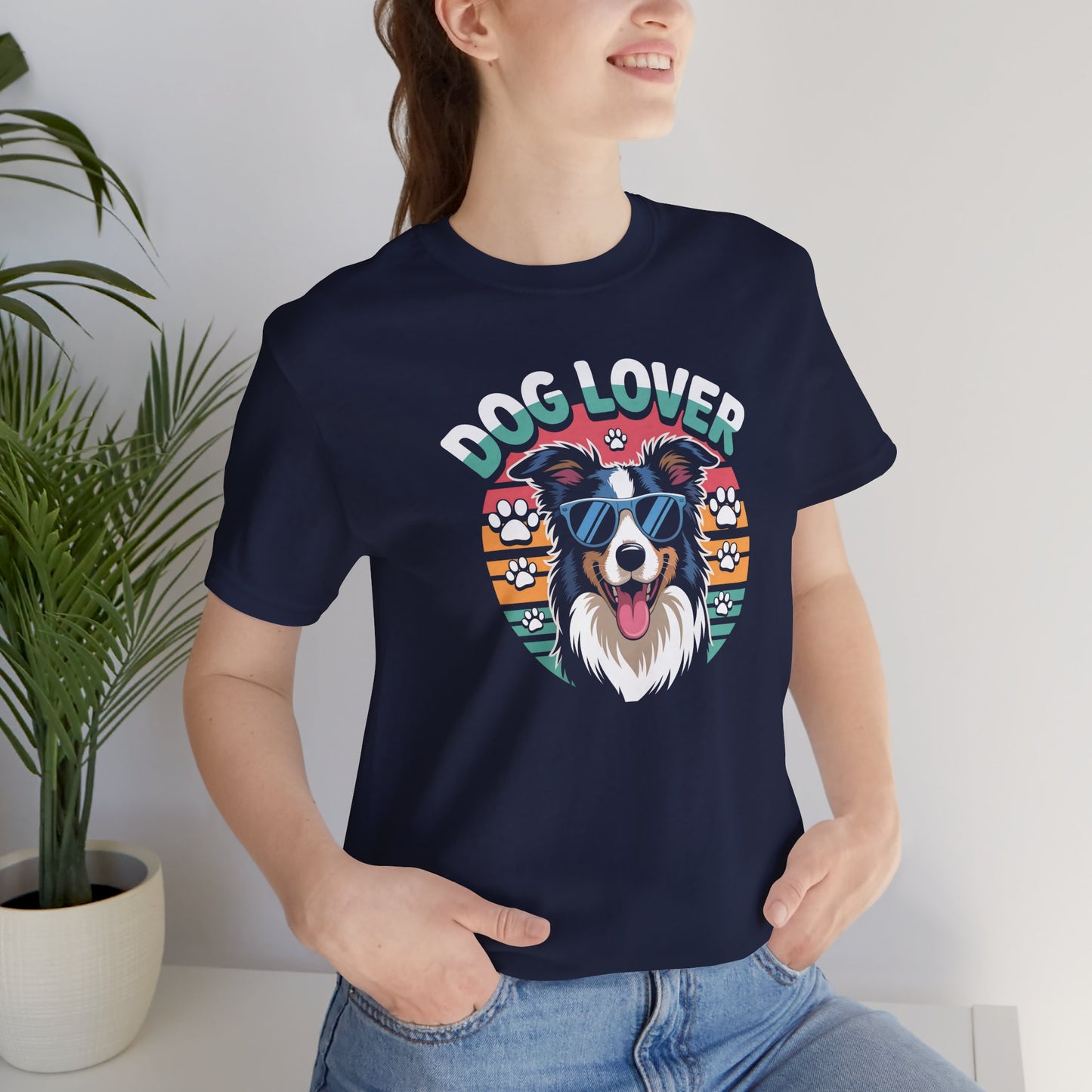 Retro Dog Lover  T-Shirt