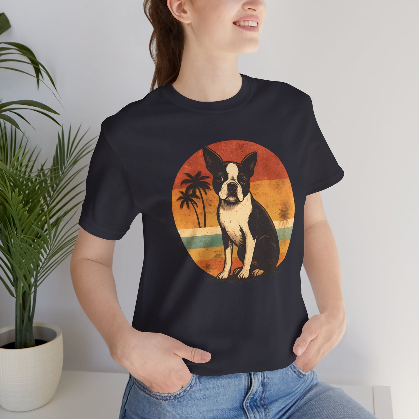 Retro Dog Lover  T-Shirt