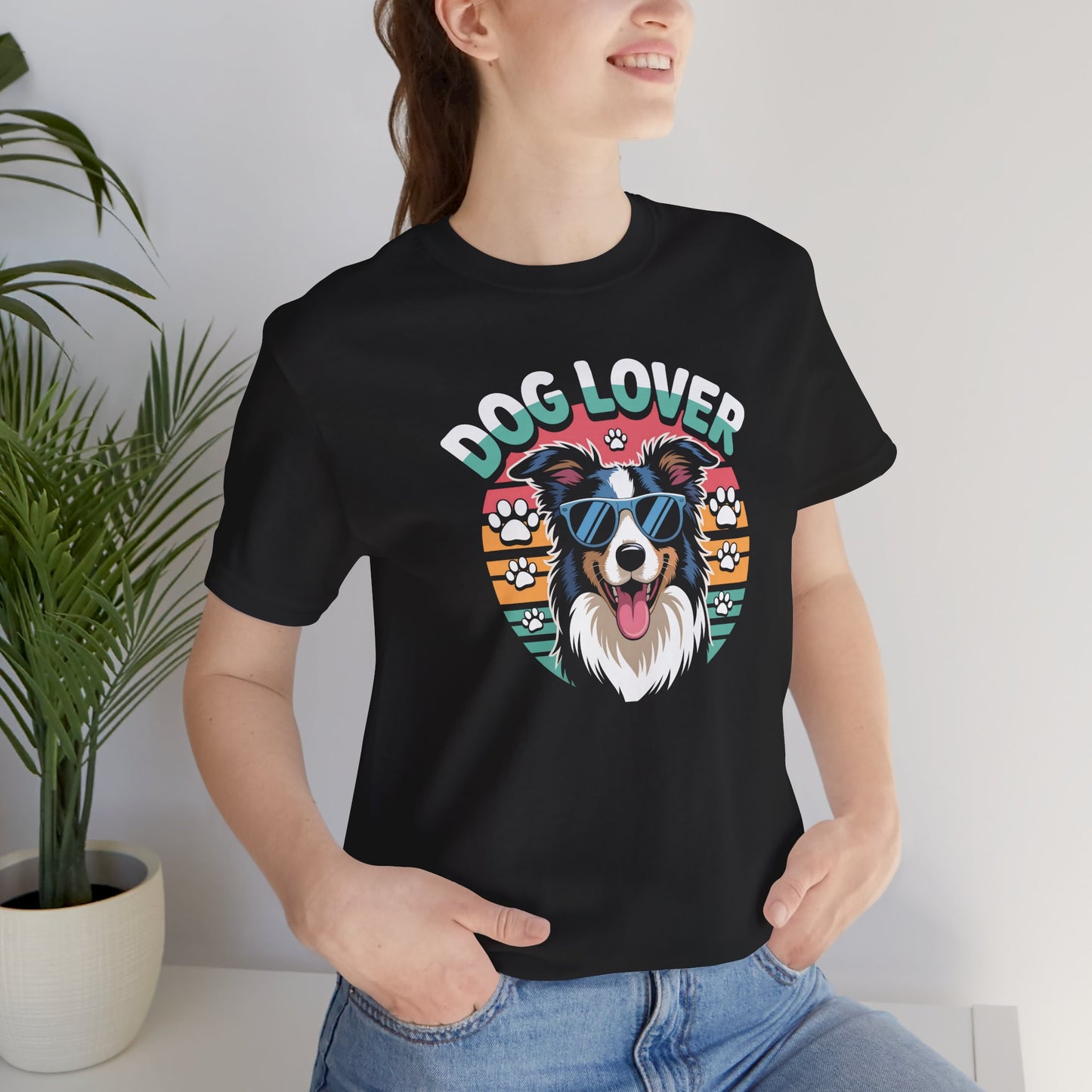 Retro Dog Lover  T-Shirt